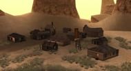 Many GTA San Andreas myths originate in this ghost town (Image via Rockstar Games)